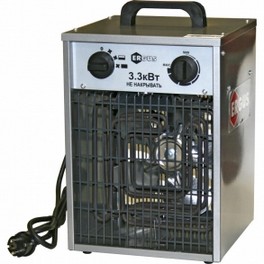 Нагреватель воздуха электрический ERGUS QE-5000E (5кВт, 380В, режим вентилятора)